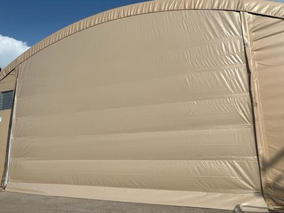 Oversized Fabric Accordion Doors